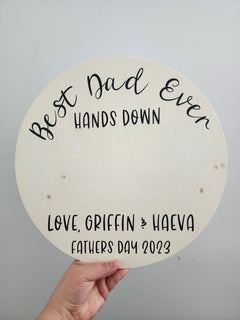 Best Dad Ever Sign