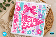 Back to School - Floral Pennant