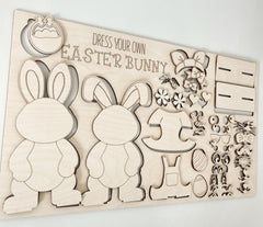 Dress Your Own Easter Bunny Paint Kit