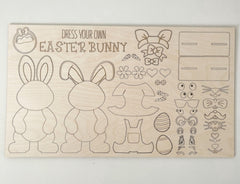 Dress Your Own Easter Bunny Paint Kit
