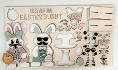 Dress Your Own Easter Bunny Paint Kit