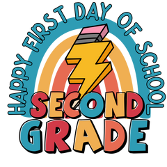 Back to School - 1st Day Rainbows