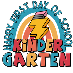 Back to School - 1st Day Rainbows