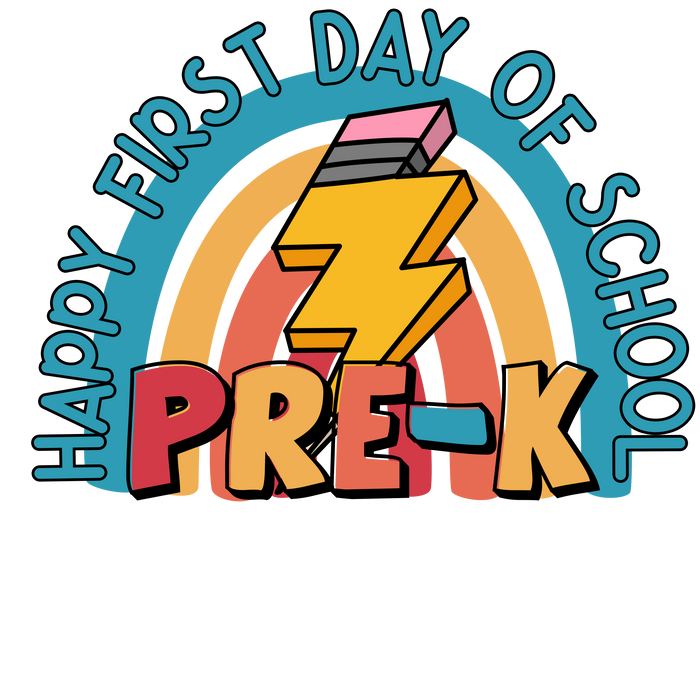 Back to School - 1st Day Rainbows