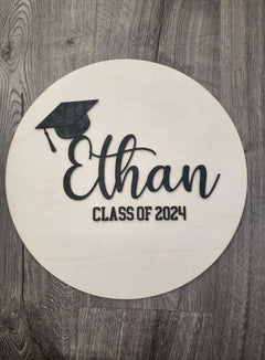 Personalized Graduation Keepsake Sign