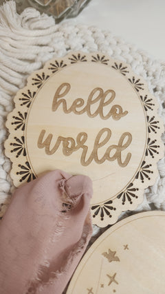 Hello World Sign