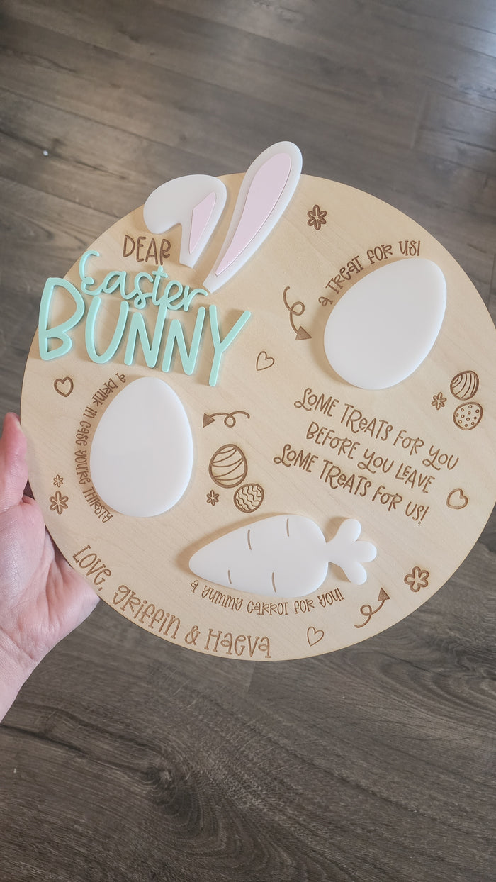 Easter Bunny Tray
