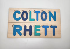 Custom Wood Name Puzzle