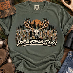 Widow During Hunting Season Tee